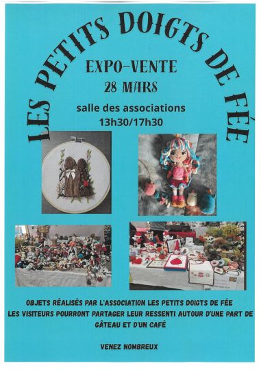Expo-vente Les petits doigts de fée